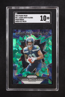 Jaxon Smith-Njigba 2023 Panini Prizm Green Ice Prizm #2 RC (SGC 10) at PristineAuction.com