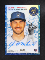 Garrett Mitchell Signed 2023 Topps Chrome Platinum Autograph #CPAGMI RC #24/99 at PristineAuction.com