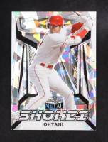 Shohei Ohtani 2023 Leaf Metal Silver Crystal #SO5 #10/15 at PristineAuction.com