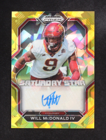 Will McDonald IV 2023 Panini Prizm Draft Picks Saturday Star Signatures #SSSWMC RC at PristineAuction.com