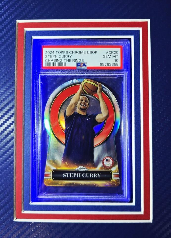 Stephen Curry Signed Team USA Custom Framed Nike Authentic Jersey with (2) PSA 10 Cards (Beckett) at PristineAuction.com Stephen Curry Signed Team USA Custom Framed Nike Authentic Jersey with (2) PSA 10 Cards (Beckett) at PristineAuction.com