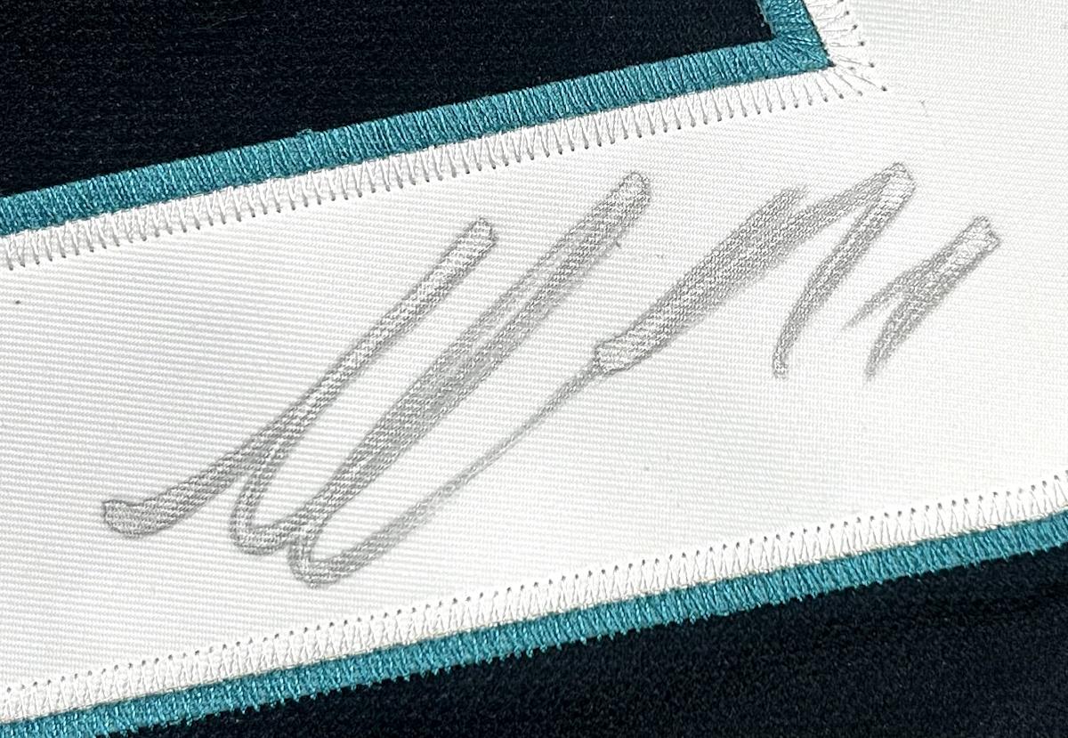 Macklin Celebrini Signed Jersey (Beckett) at PristineAuction.com Macklin Celebrini Signed Jersey (Beckett) at PristineAuction.com