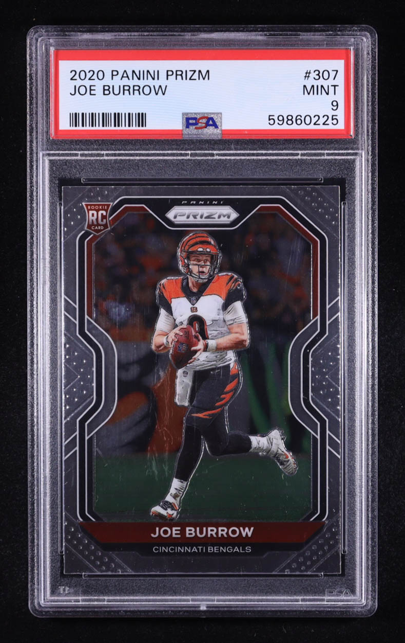 Joe Burrow 2020 Panini Prizm #307A RC (PSA 9) at PristineAuction.com Joe Burrow 2020 Panini Prizm #307A RC (PSA 9) at PristineAuction.com