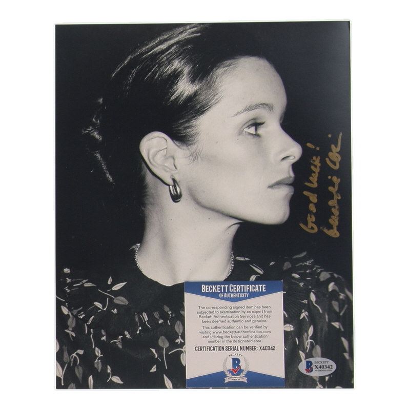 Geraldine Chaplin Signed 8x10 Photo Inscribed "Good Luck" (Beckett) at PristineAuction.com Geraldine Chaplin Signed 8x10 Photo Inscribed "Good Luck" (Beckett) at PristineAuction.com