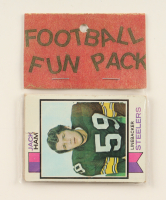 1973 Topps Football Card Fun Pack with (10) Cards at PristineAuction.com