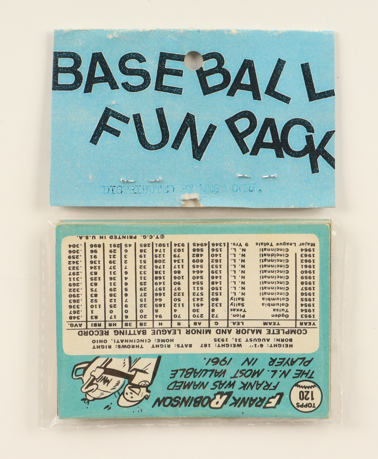 1965 Topps Baseball Card Fun Pack with (10) Cards at PristineAuction.com 1965 Topps Baseball Card Fun Pack with (10) Cards at PristineAuction.com