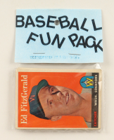 1958 Topps Baseball Card Fun Pack with (10) Cards at PristineAuction.com