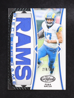 Puka Nacua 2024 Certified Piece of the Game #59 #218/249 at PristineAuction.com