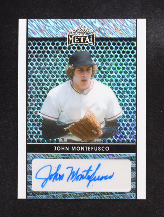 John Montefusco 2024 Leaf Collective Autographs Light Blue Shimmer #LAJM4 #2/10 at PristineAuction.com John Montefusco 2024 Leaf Collective Autographs Light Blue Shimmer #LAJM4 #2/10 at PristineAuction.com