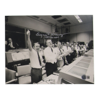 Eugene Kranz Signed "NASA" 8x10 Photo Inscribed "Flight" (Beckett) at PristineAuction.com