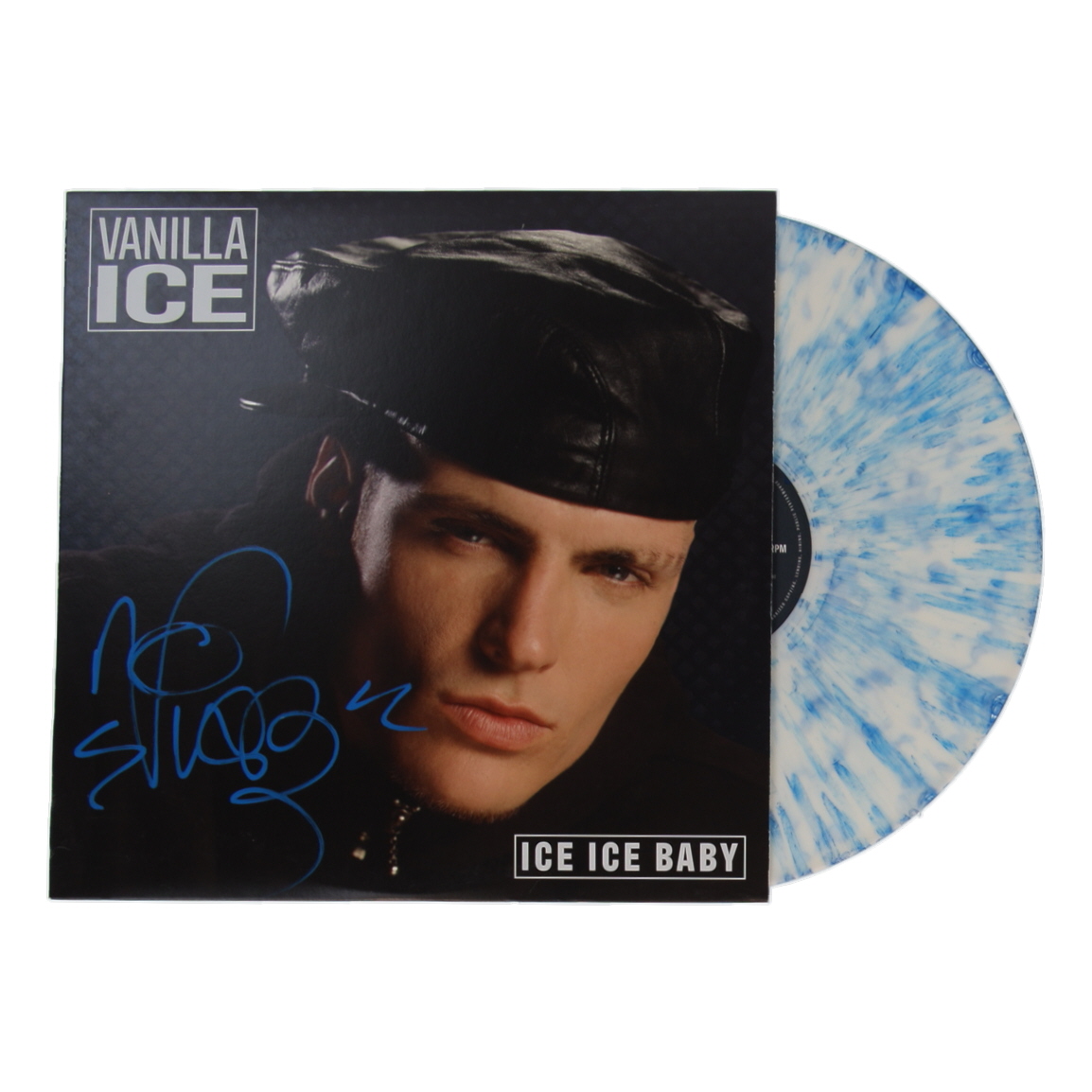 Vanilla Ice Signed "Ice Ice Baby" Vinyl Record Album (Beckett) at PristineAuction.com Vanilla Ice Signed "Ice Ice Baby" Vinyl Record Album (Beckett) at PristineAuction.com