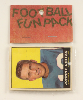 1961 Topps Football Card Fun Pack with (10) Cards at PristineAuction.com