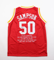 Ralph Sampson Signed Career Highlight Stat Jersey (Beckett) at PristineAuction.com