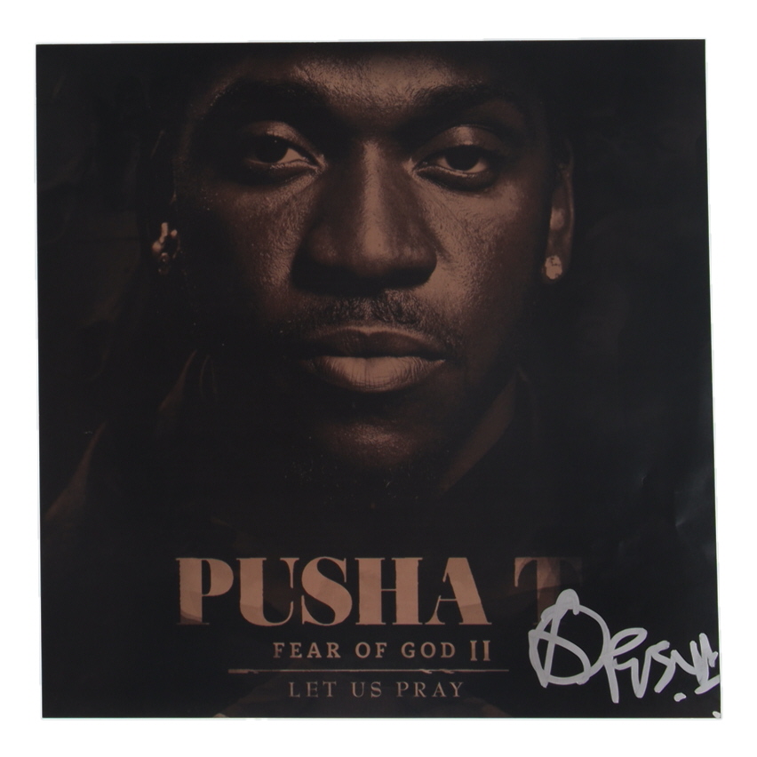 Pusha T Signed "Fear of God II: Let Us Pray" Album Flat (Beckett) at PristineAuction.com Pusha T Signed "Fear of God II: Let Us Pray" Album Flat (Beckett) at PristineAuction.com