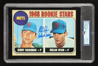 Nolan Ryan Signed Jumbo 2001 Topps Card Inscribed "The Ryan Express" (PSA | Auto 10) at PristineAuction.com