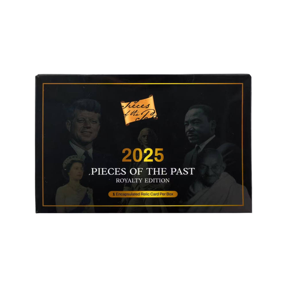 Pieces of the Past Royalty Edition Hobby Box (Keepsake Trading Cards 2025) at PristineAuction.com