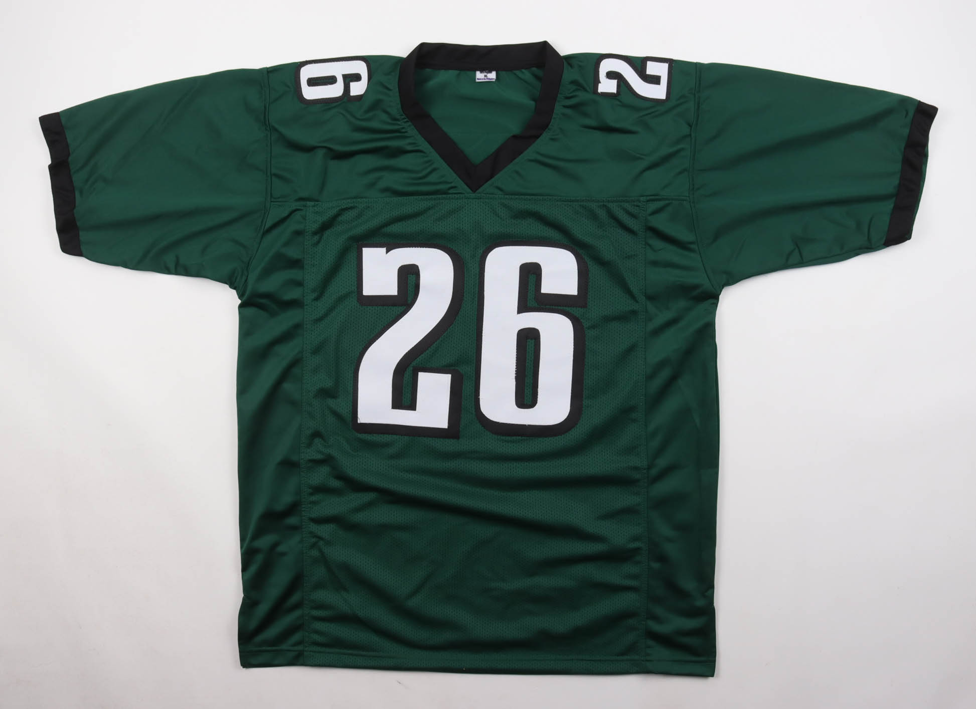 Saquon Barkley Signed Jersey (Beckett) at PristineAuction.com Saquon Barkley Signed Jersey (Beckett) at PristineAuction.com