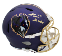 Jamal Lewis Signed Ravens Full-Size Alternate Speed Helmet Inscribed "2k Rusher" (Radtke) at PristineAuction.com