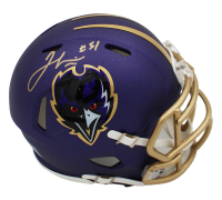 Jamal Lewis Signed Ravens Alternate Speed Mini Helmet (Radtke) at PristineAuction.com