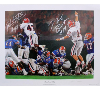 Mike Bobo & Robert Edwards Signed Georgia Bulldog 12x15 Photo (Radtke) at PristineAuction.com