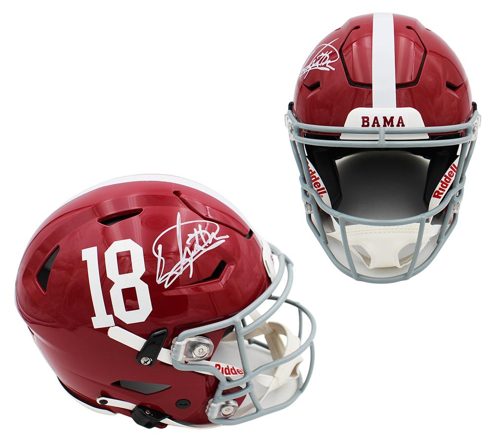 Derrick Henry Signed Alabama Crimson Tide Full-Size Authentic On-Field Speedflex Helmet (PSA) at PristineAuction.com Derrick Henry Signed Alabama Crimson Tide Full-Size Authentic On-Field Speedflex Helmet (PSA) at PristineAuction.com