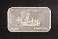 Gorham Sterling 1oz Vintage Steamboat Bullion Bar at PristineAuction.com