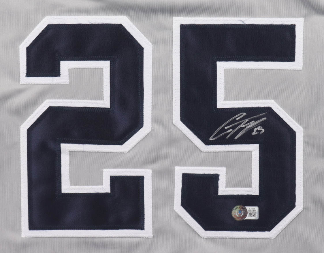Gleyber Torres Signed Jersey (Beckett) at PristineAuction.com Gleyber Torres Signed Jersey (Beckett) at PristineAuction.com