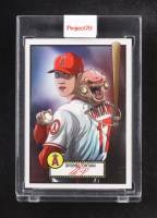 Shohei Ohtani 2021 Topps Project 70 by Alex Pardee 1952 Design #566 at PristineAuction.com