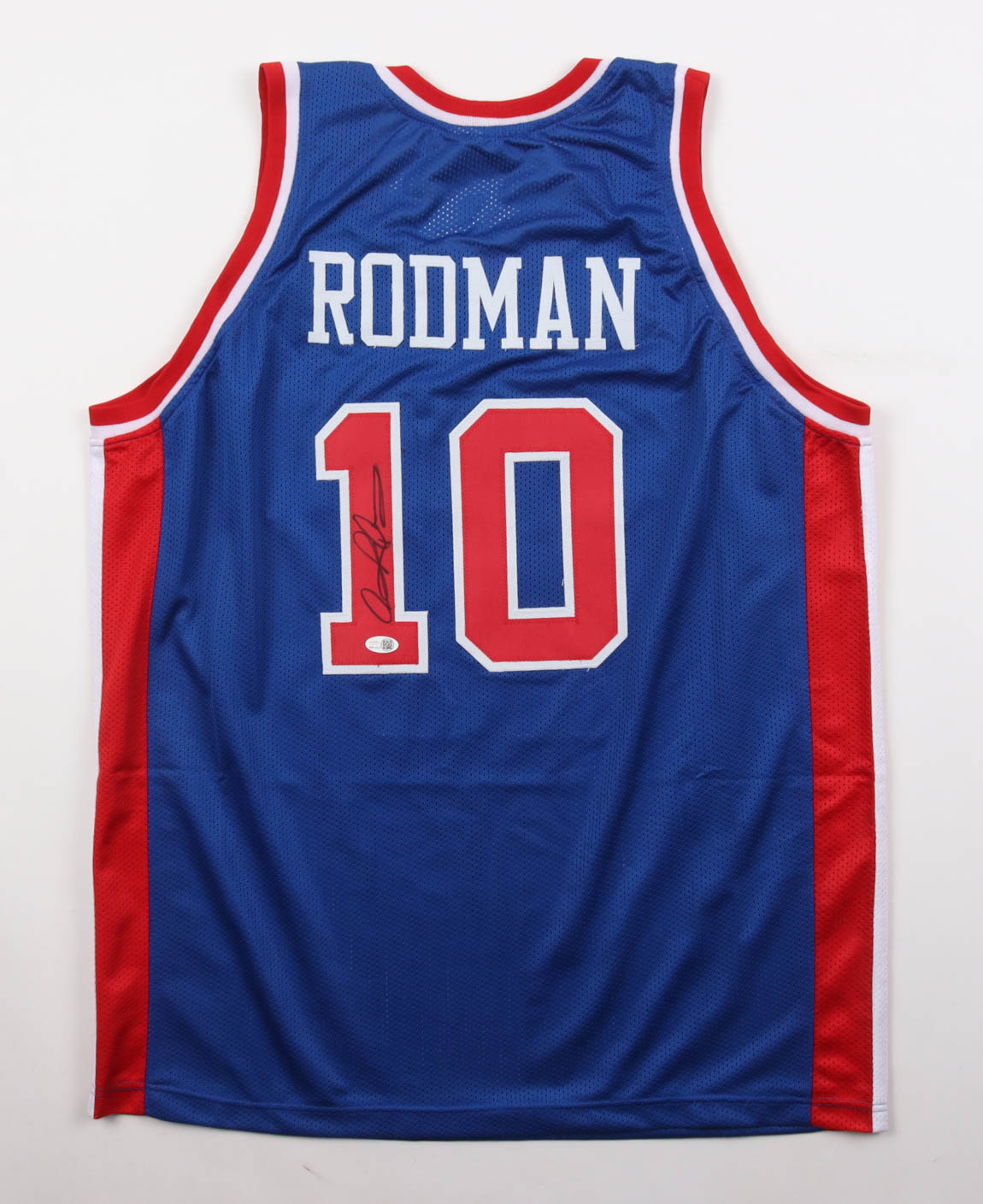 Dennis Rodman Signed Jersey (JSA) at PristineAuction.com Dennis Rodman Signed Jersey (JSA) at PristineAuction.com
