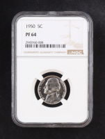 1950 Proof Jefferson Nickel (NGC PF64) at PristineAuction.com