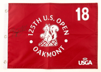Bryson DeChambeau Signed 2025 "125th U.S. Open Oakmont" Golf Pin Flag (PSA) at PristineAuction.com