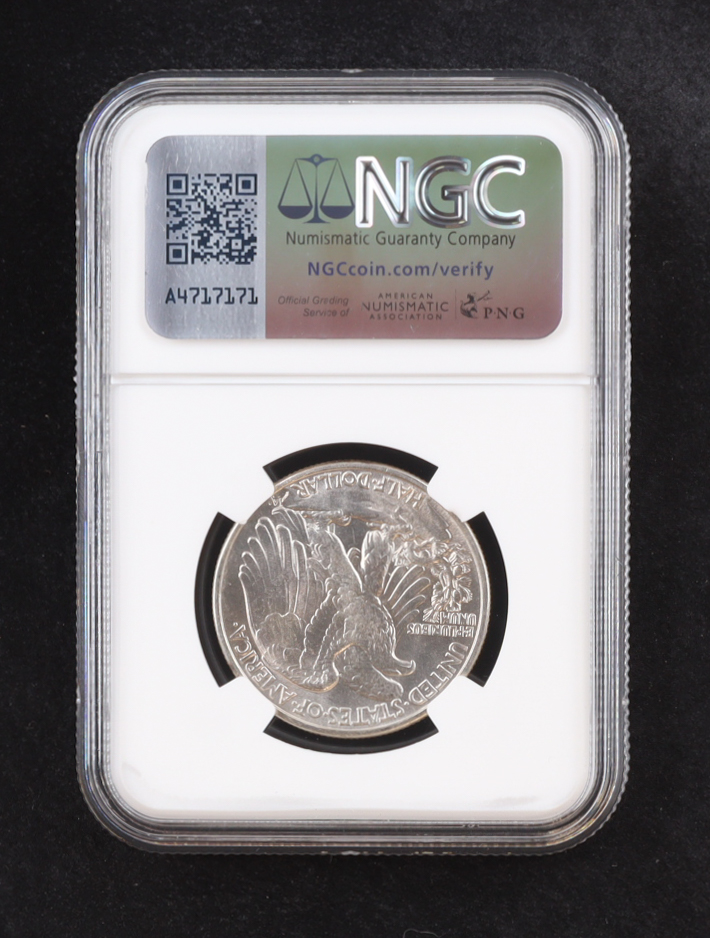 1940 Walking Liberty Silver 50C Half Dollar (NGC AU58) at PristineAuction.com 1940 Walking Liberty Silver 50C Half Dollar (NGC AU58) at PristineAuction.com