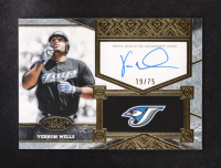 Vernon Wells 2025 Topps Top Shelf Signatures Tier One Auto #TSS-VW #19/75 at PristineAuction.com