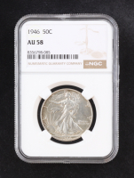 1940 Walking Liberty Silver 50C Half Dollar (NGC AU58) at PristineAuction.com