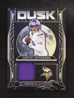 Justin Jefferson 2024 Panini Obsidian Dusk Memorabilia #DM-JJN at PristineAuction.com