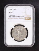 1946-S Walking Liberty Silver 50C Half Dollar (NGC AU53) at PristineAuction.com