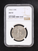 1946-S Walking Liberty Silver 50C Half Dollar (NGC AU53) at PristineAuction.com