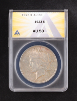 1923 Peace Silver Dollar (ANACS AU50) at PristineAuction.com