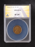 1915-D Lincoln Wheat Cent (ANACS VF25) at PristineAuction.com