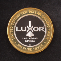 Luxor Casino $10 .999 Pure Silver Gaming Token at PristineAuction.com