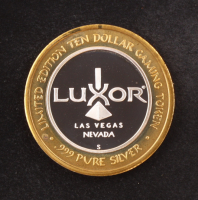 Luxor Casino $10 .999 Pure Silver Gaming Token at PristineAuction.com