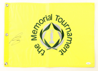 Luke Bryan Signed The Memorial Tournament Golf Pin Flag (JSA) at PristineAuction.com