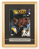 Mario Lemieux Signed 1993 "Beckett: Hockey Monthly" Custom Framed Magazine Display (PSA) at PristineAuction.com