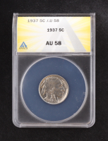 1937 Buffalo Nickel (ANACS AU58) at PristineAuction.com