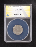 1918-S Buffalo Nickel (ANACS G4) at PristineAuction.com