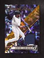 Junior Caminero 2024 Panini Donruss Jersey Kings Purple Ice Memorabilia #JK-JC RC at PristineAuction.com