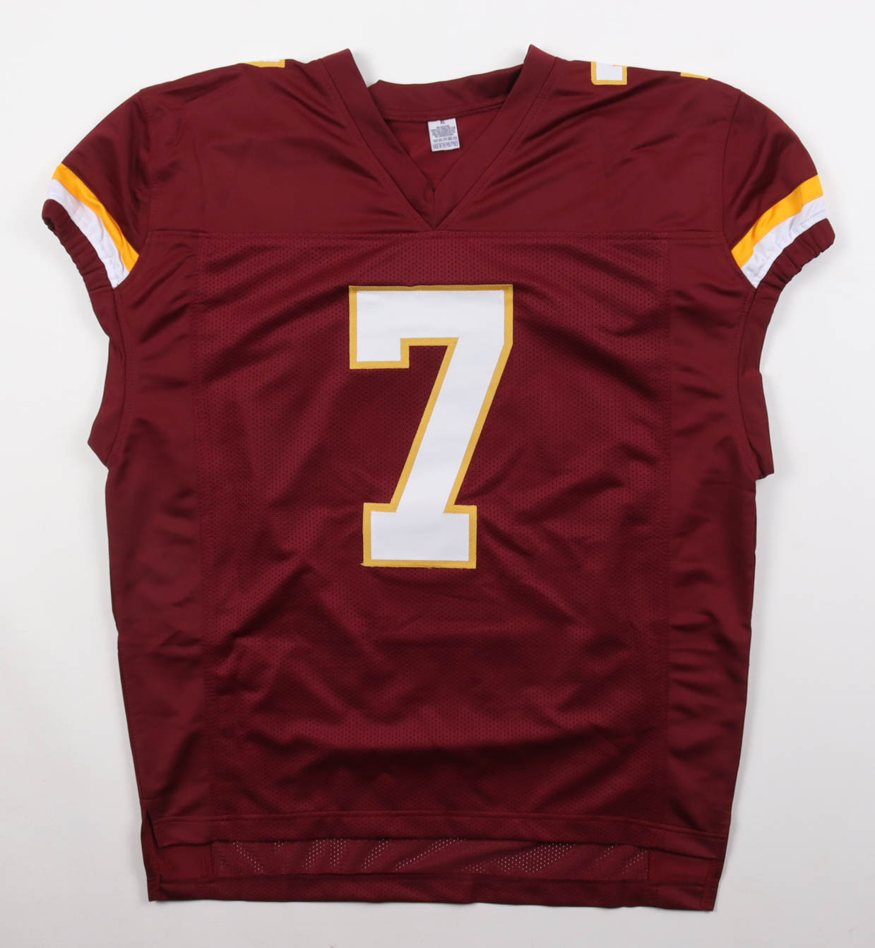 Joe Theismann Signed Jersey Inscribed "83 MVP" & "SB XVII Champ" (Beckett) at PristineAuction.com Joe Theismann Signed Jersey Inscribed "83 MVP" & "SB XVII Champ" (Beckett) at PristineAuction.com