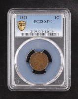 1898 Indian Head Cent - Gold Shield (PCGS XF40) at PristineAuction.com