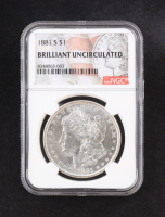 1881-S Morgan $1 Silver Dollar (NGC BRILLIANT UNCIRCULATED) at PristineAuction.com