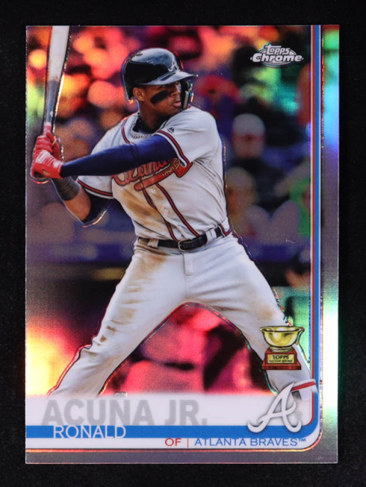 Ronald Acuna Jr. 2019 Topps Chrome Refractor #117